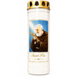 Saint Pio Large Pillar Candle CBC Distributors