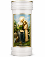 Saint Anne Pillar Candle CBC Distributors