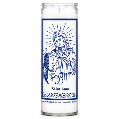 Saint Anne Crusader Candle Powerfulhand.com