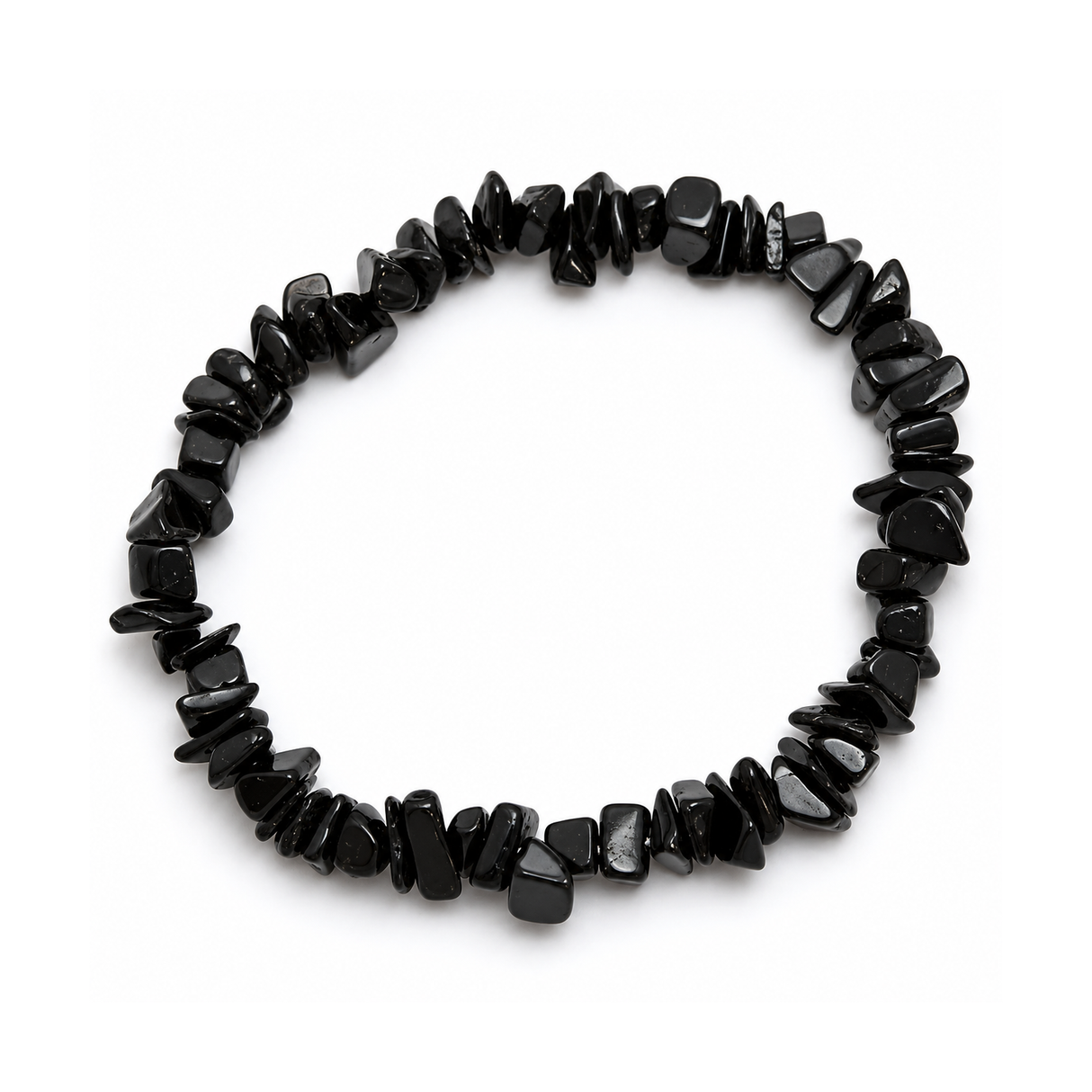Black Tourmaline Chip Bracelet