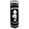 unlocker candle – Black wax (colour illustration)