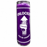unlocker candle – Purple wax (colour illustration)