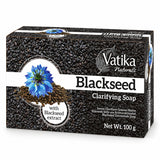 Vatika Naturals Blackseed Soap 100g carton on a white background