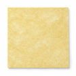 Virgin parchment paper 4 by 4 inch sheet on a white background