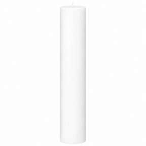 White Pillar Candle (2x12") Powerfulhand.com
