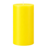 Yellow Pillar Candle (3x6") Powerfulhand.com