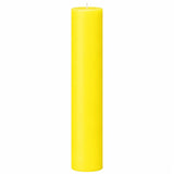 Yellow Pillar Candle (2x12") Powerfulhand.com